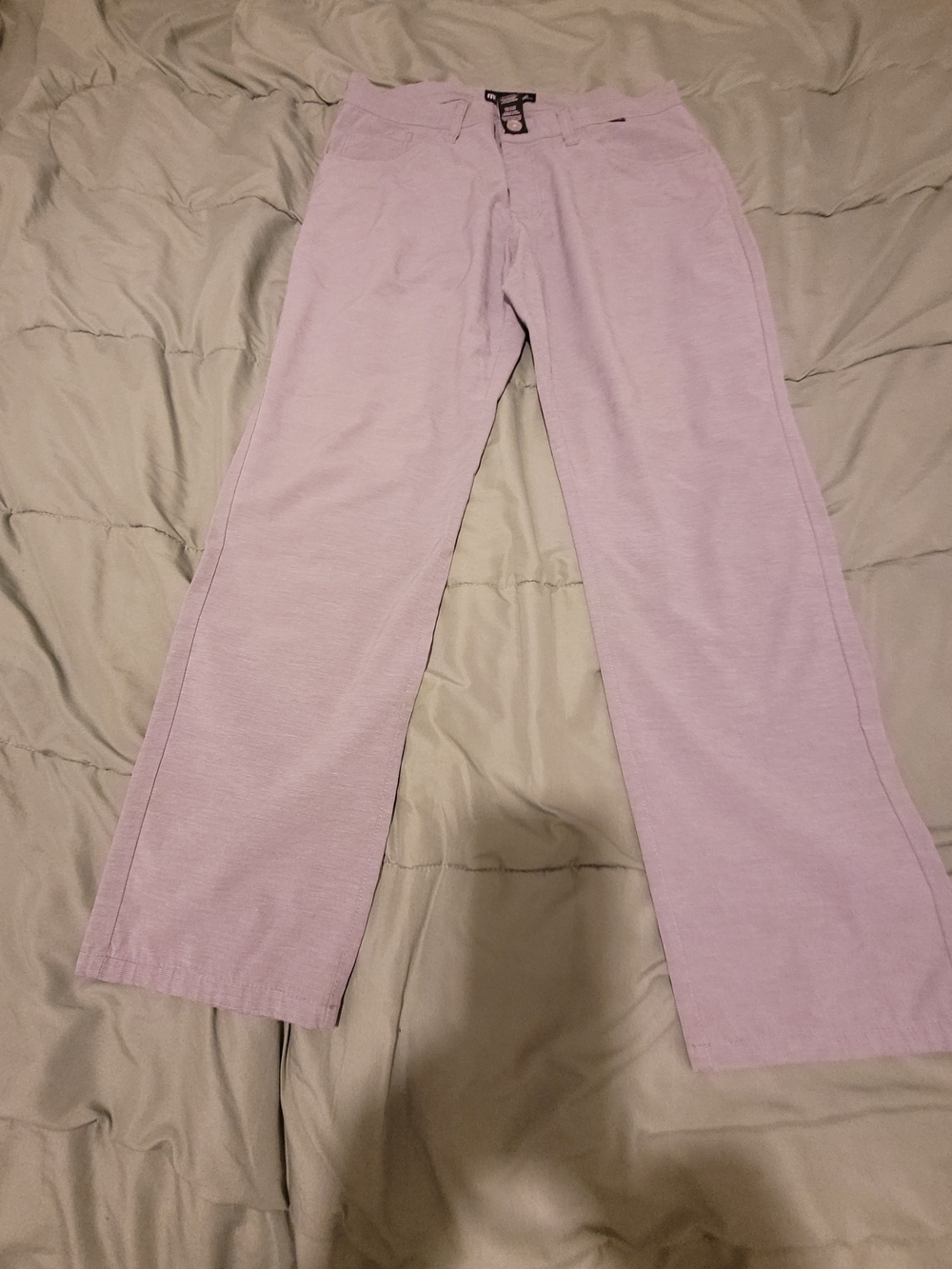 Travis Mathew Grey Urban Golf Casual Relaxed Performance Sport Chic Trousers